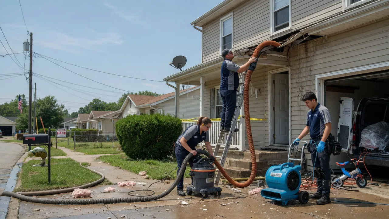 Water Damage Restoration in Thornfield, MO near me